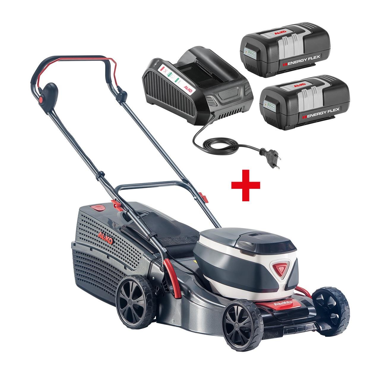 AL-KO Akku-Rasenmäher Energy Flex 46.2 Li SP Comfort – inkl. 2 Akkus und Ladegerät