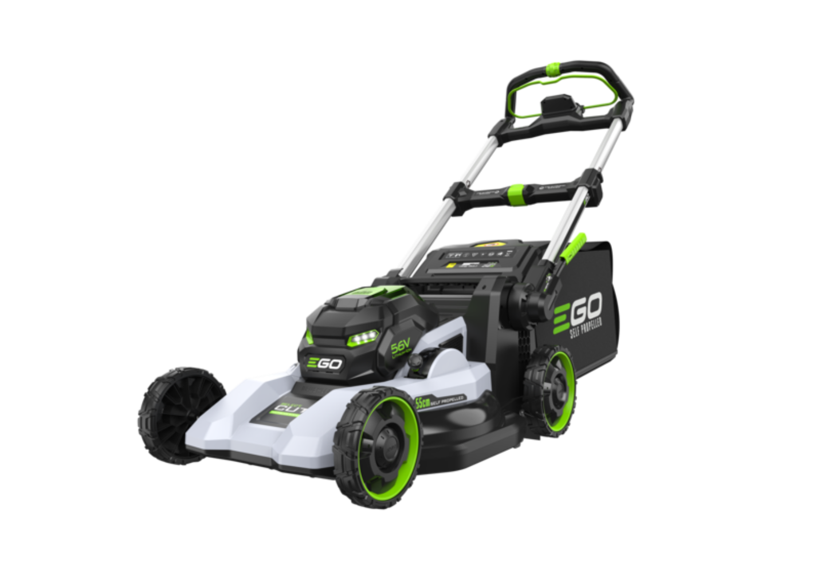 EGO LM2230E-SP_55cm Kunststoff-Rasenmäher mit Radantrieb