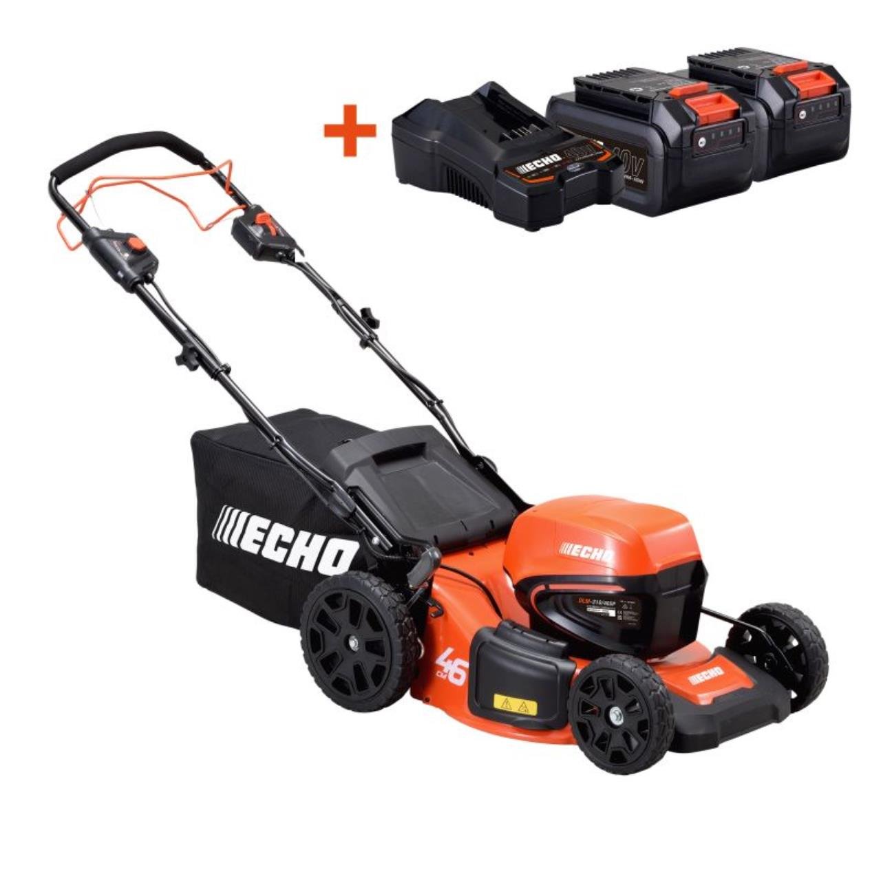 Echo Akku-Rasenmäher DLM-310-46A Aktionsset – inkl. 2x 4 Ah Akku & Ladegerät
