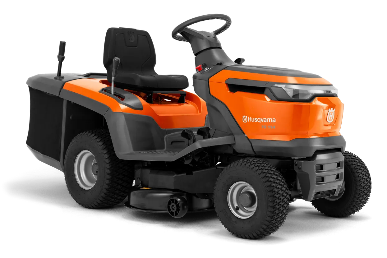 Husqvarna Heckauswerfer-Aufsitzmäher Traktor TC 114