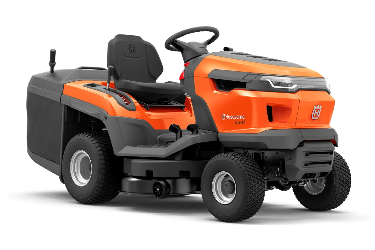 Husqvarna Heckauswerfer-Aufsitzmäher Traktor TC 215T