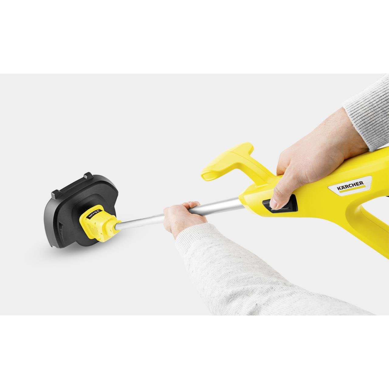 Kärcher Akku-Rasentrimmer LTR 18-25 Set mit Akku / Ladegerät