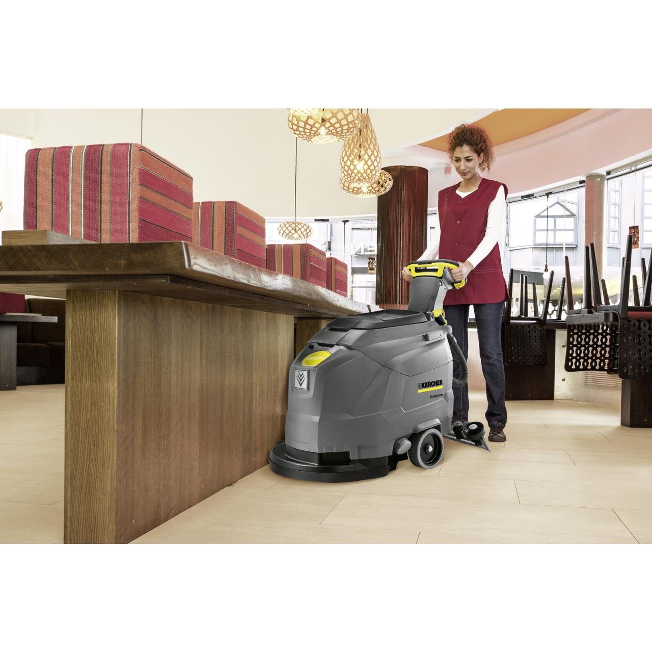 Kärcher Scheuersaugmaschine BD 43/25 C Classic Bp Pack – 80 Ah Li + FC