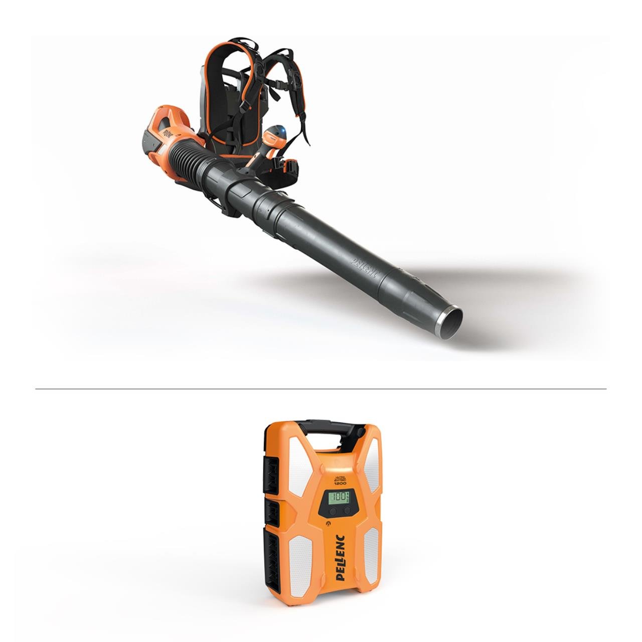 Pellenc Paket AIRION BACKPACK + Akku ULiB 1200 + Ladegerät 7,6 A