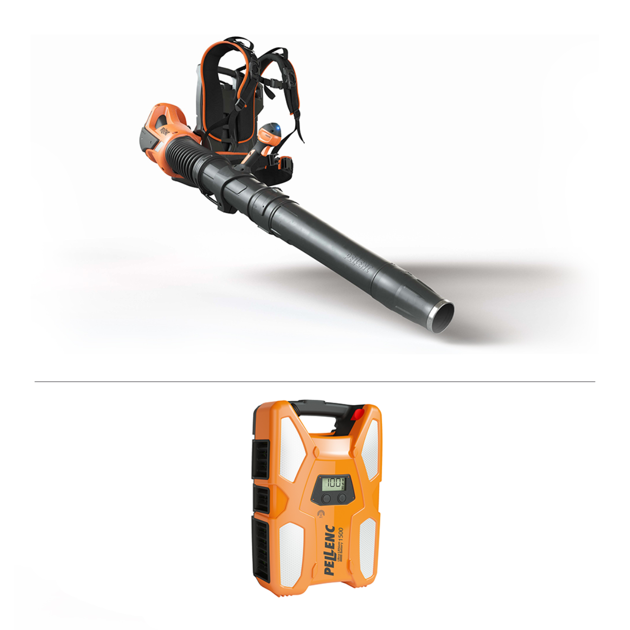 Pellenc Paket AIRION BACKPACK + Akku ULiB 1500 + 7,6 A Ladegerät