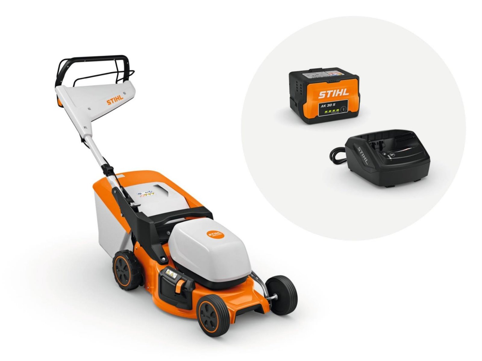 Stihl Akku-Rasenmäher RMA 248 T Set – inkl. Akku AK 30 S und Ladegerät AL 101