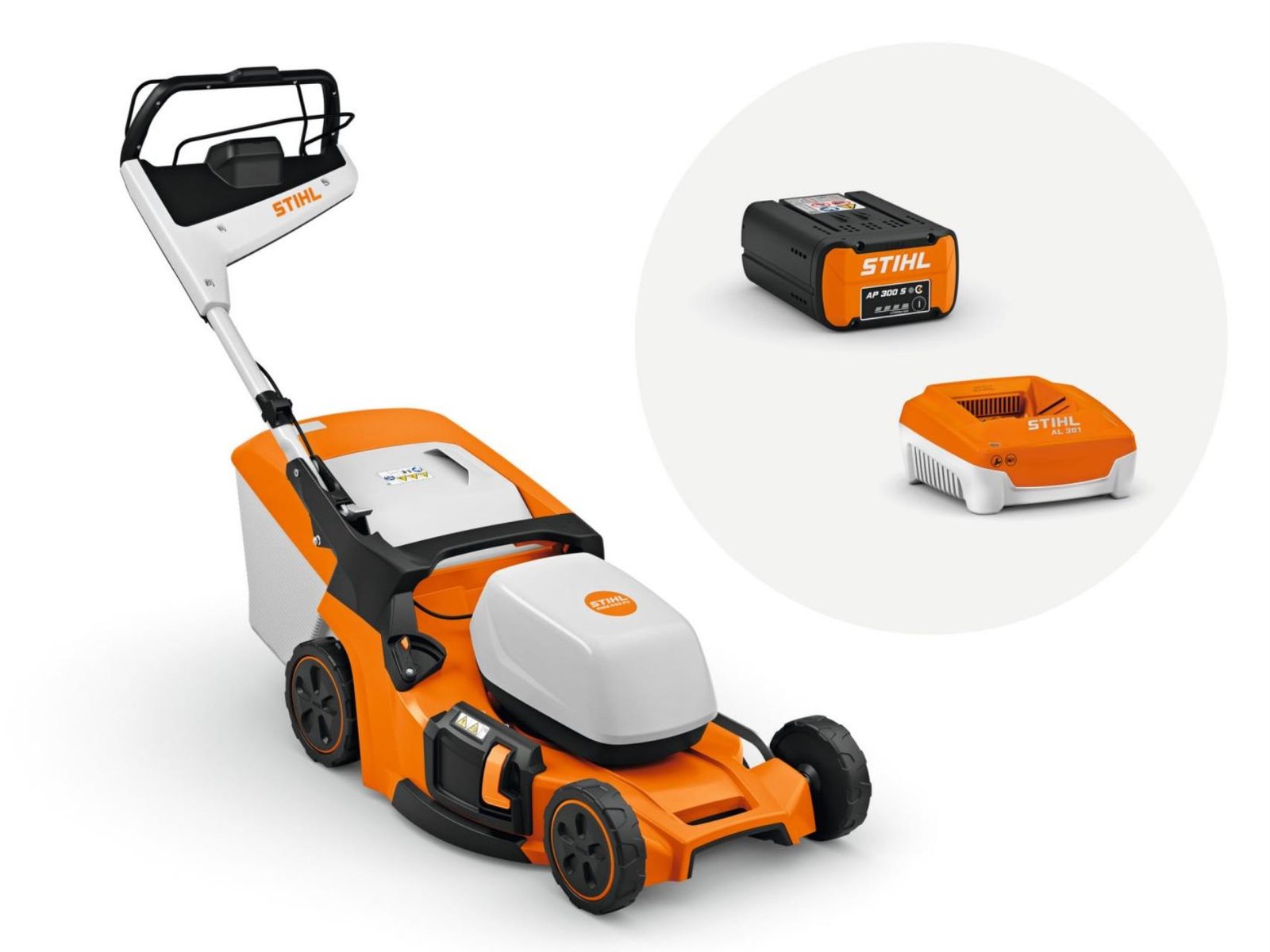 Stihl Akku-Rasenmäher RMA 453 PV – inkl. Akku und Ladegerät
