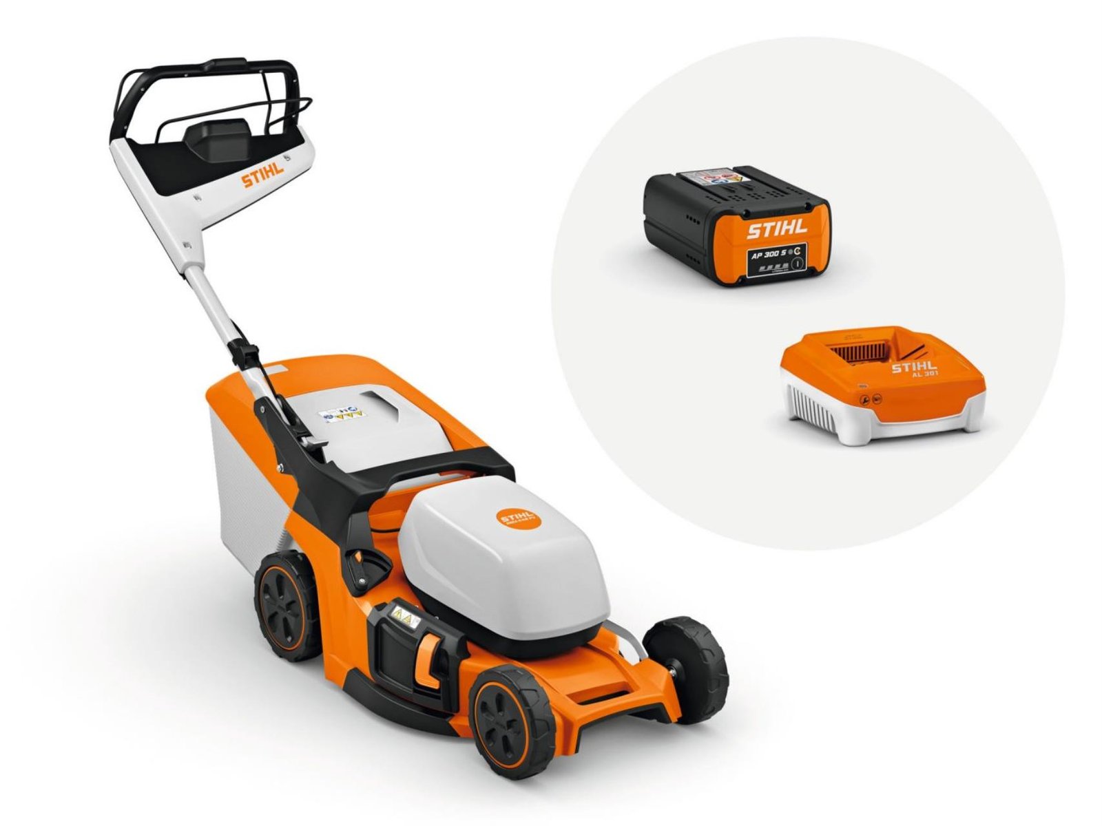 Stihl RMA 448 PV – inkl. Akku AP 300 S und Ladegerät AL 301