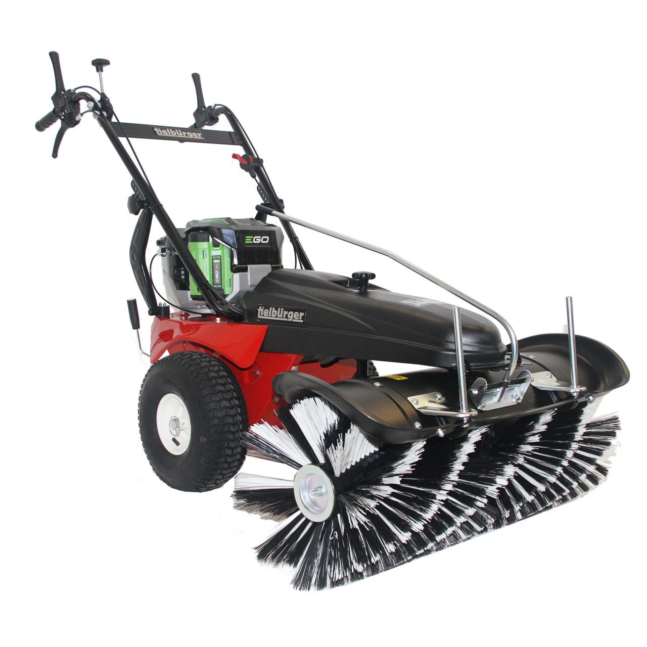 Tielbürger Akku-Kehrmaschine tk58professional – Grundgerät ohne Akku und Ladegerät